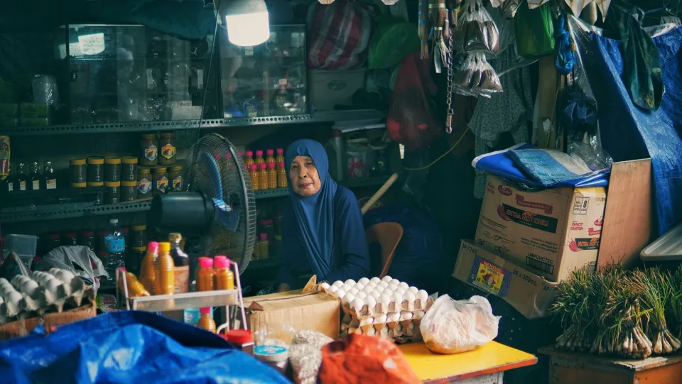 Hàng hoá thiết yếu có sẵn tại quầy